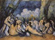 Paul Cezanne big bath person USA oil painting artist